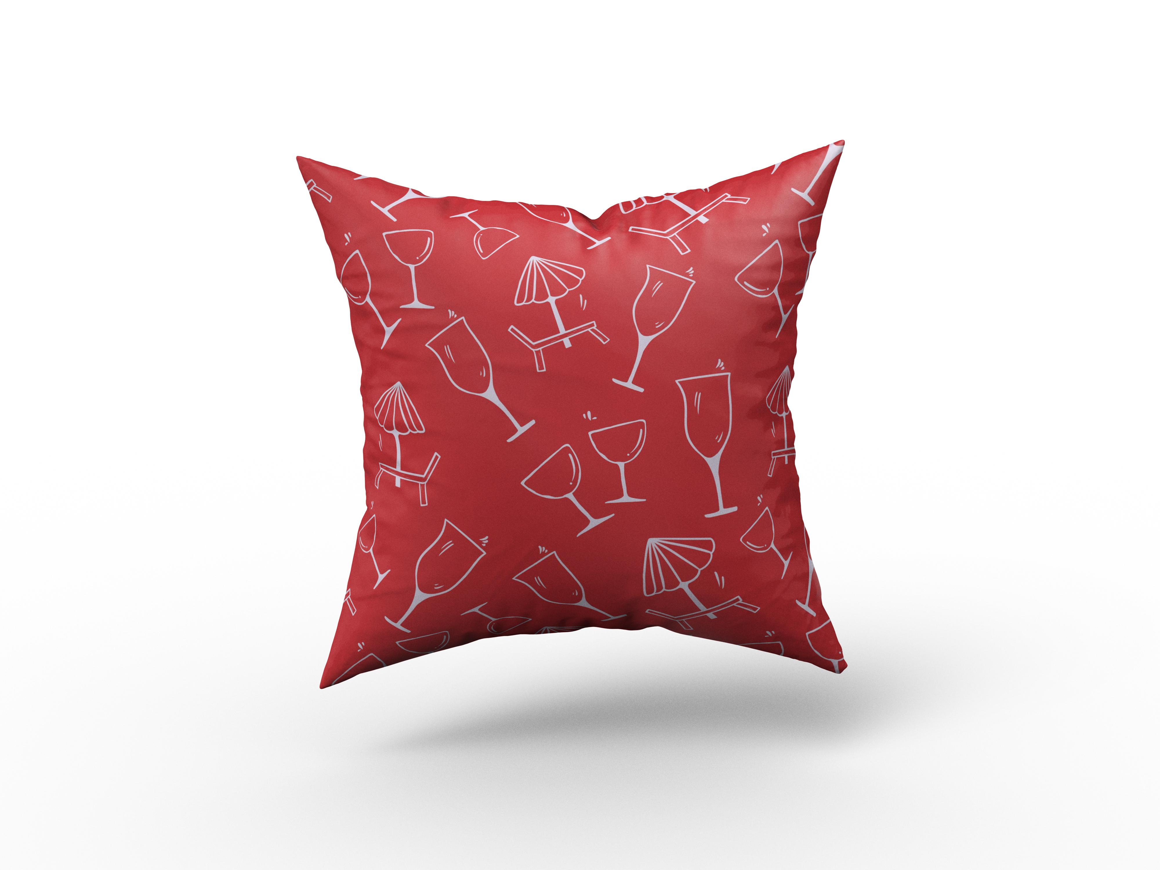 Crimson Lounge Sketch