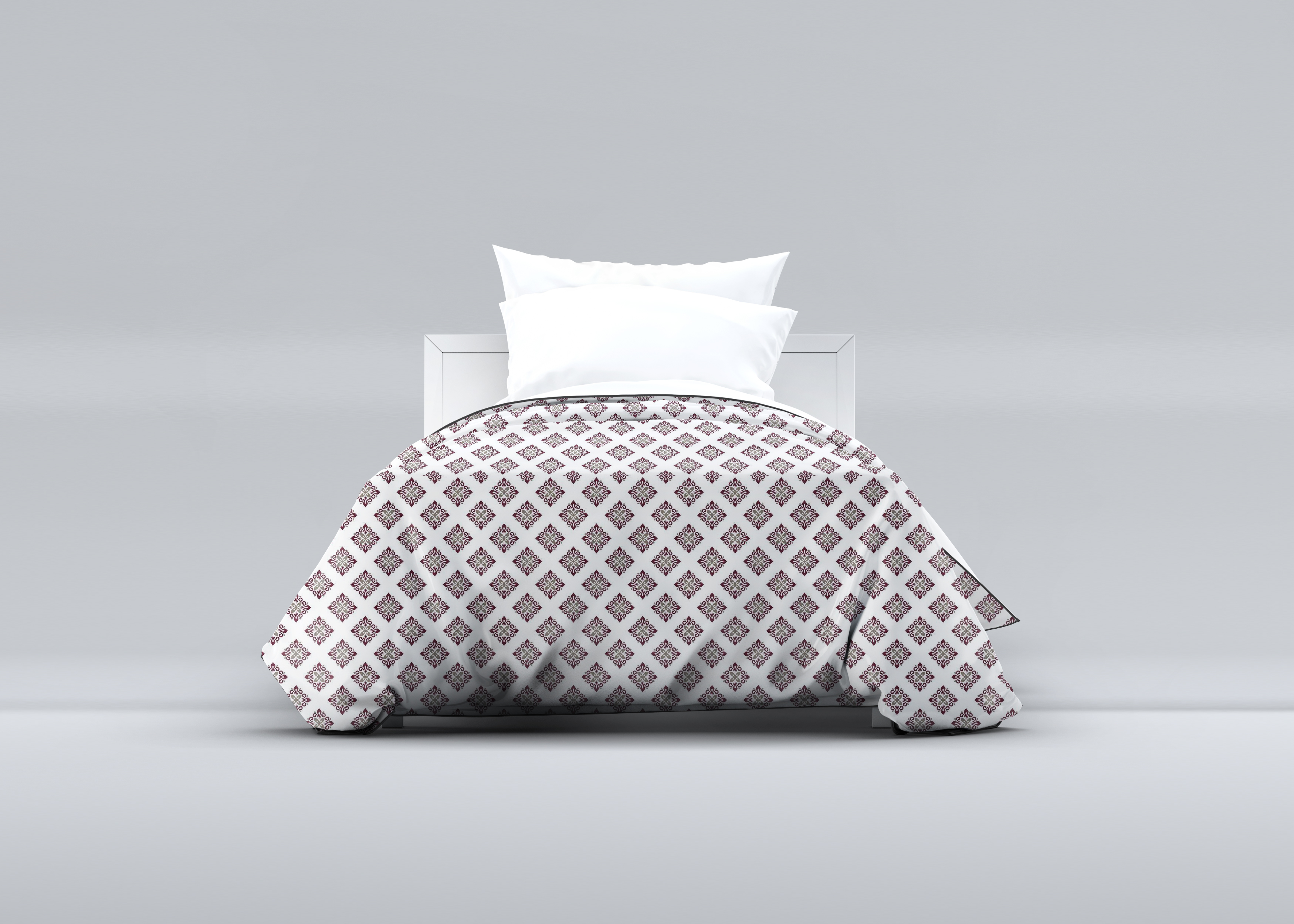 Maroon Portuguese Tile