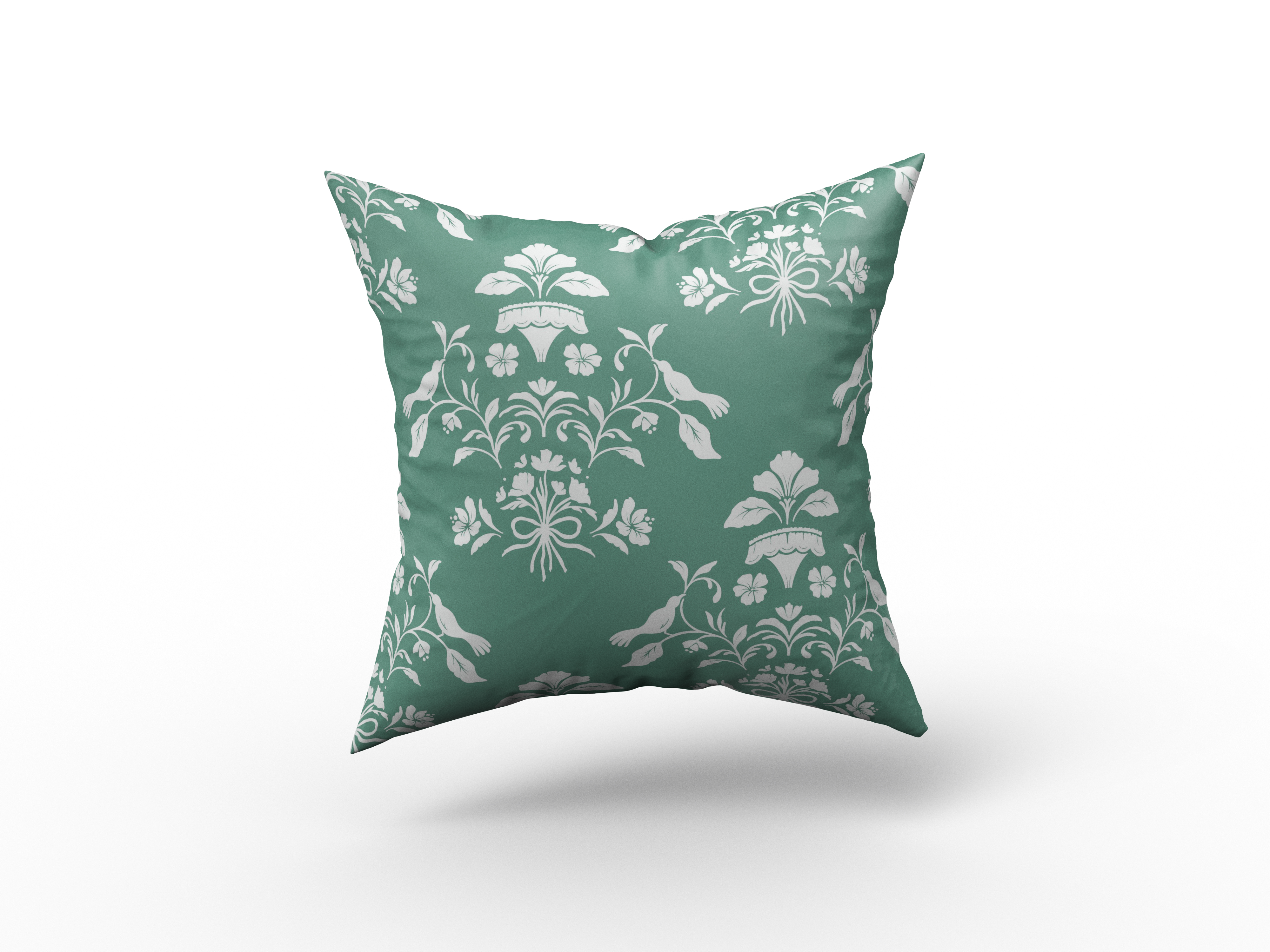 Floral Bird Damask