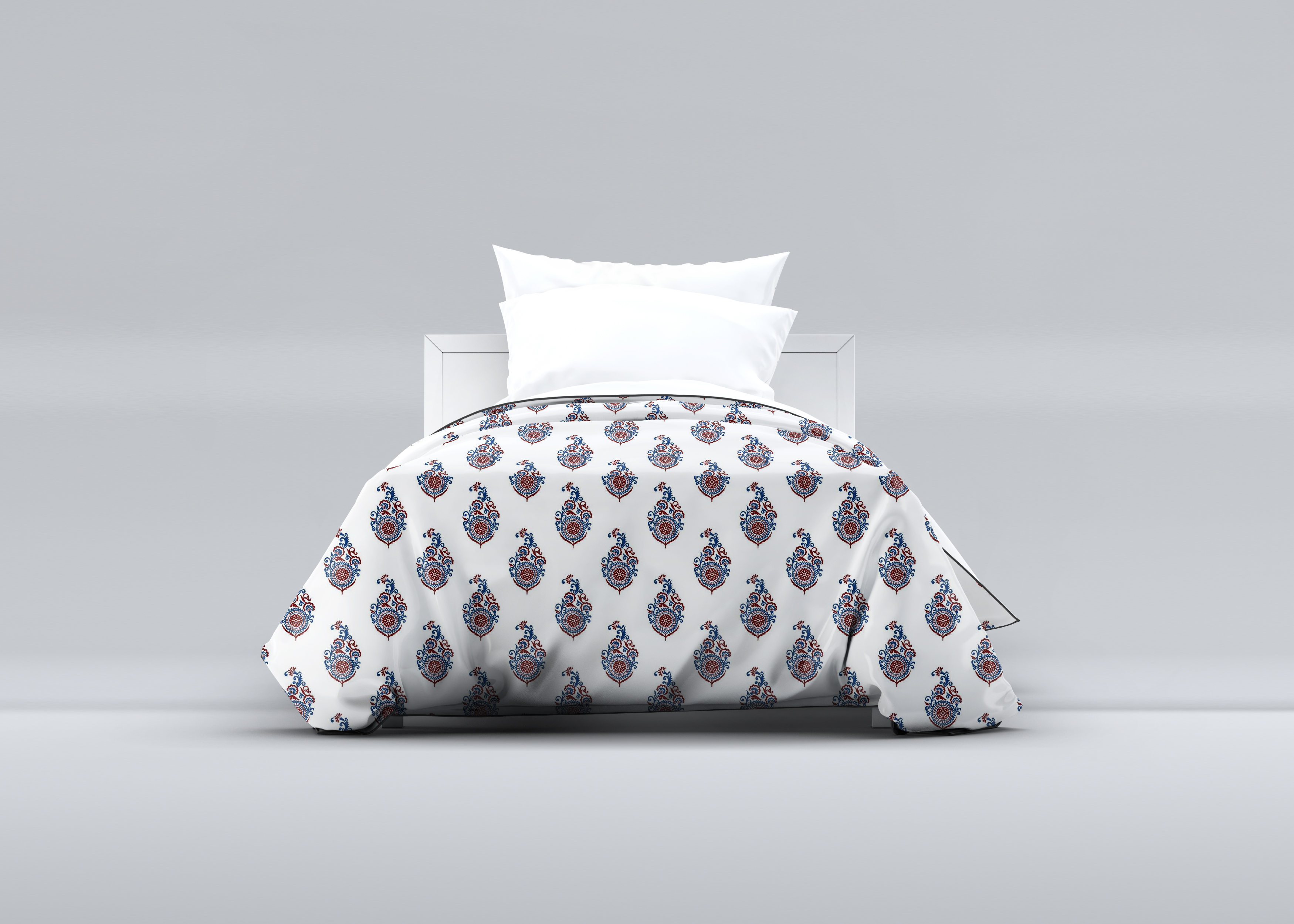 Paisley Floral Motif