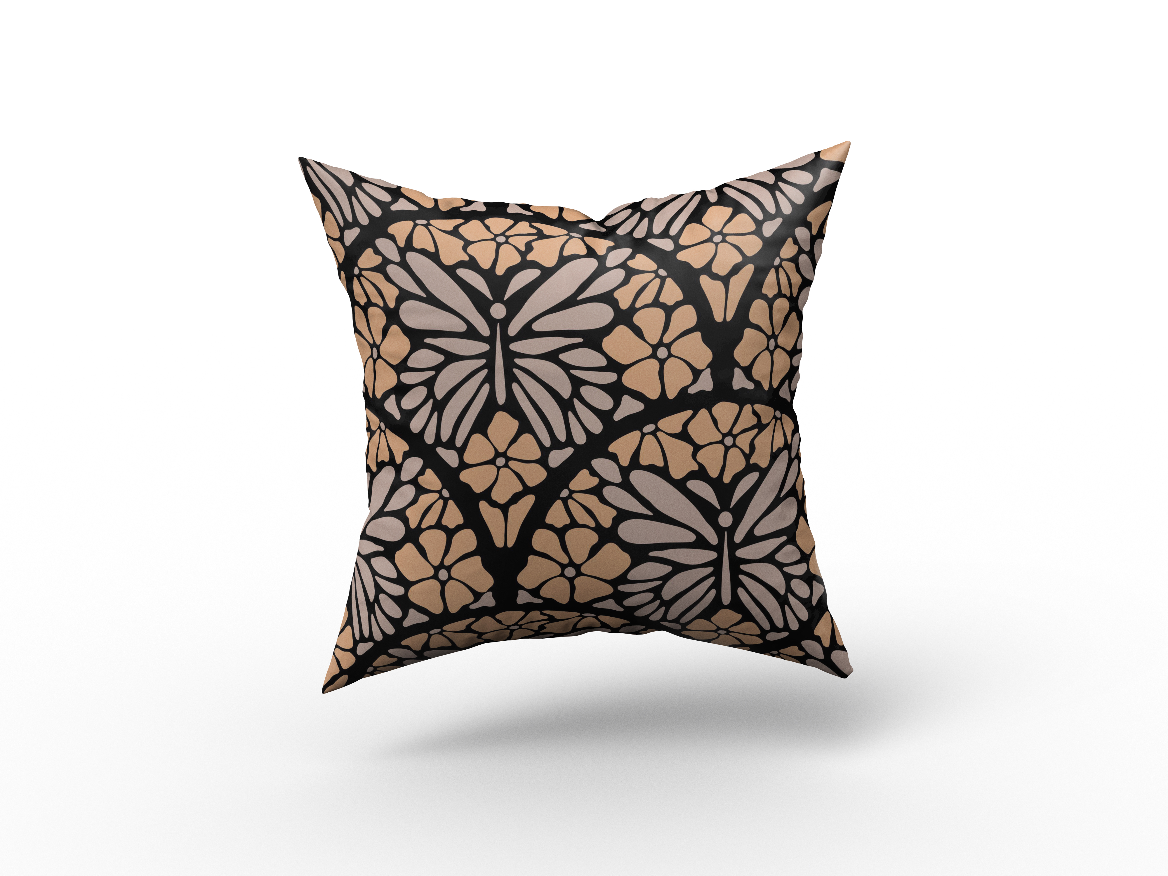 Floral Butterfly Motif