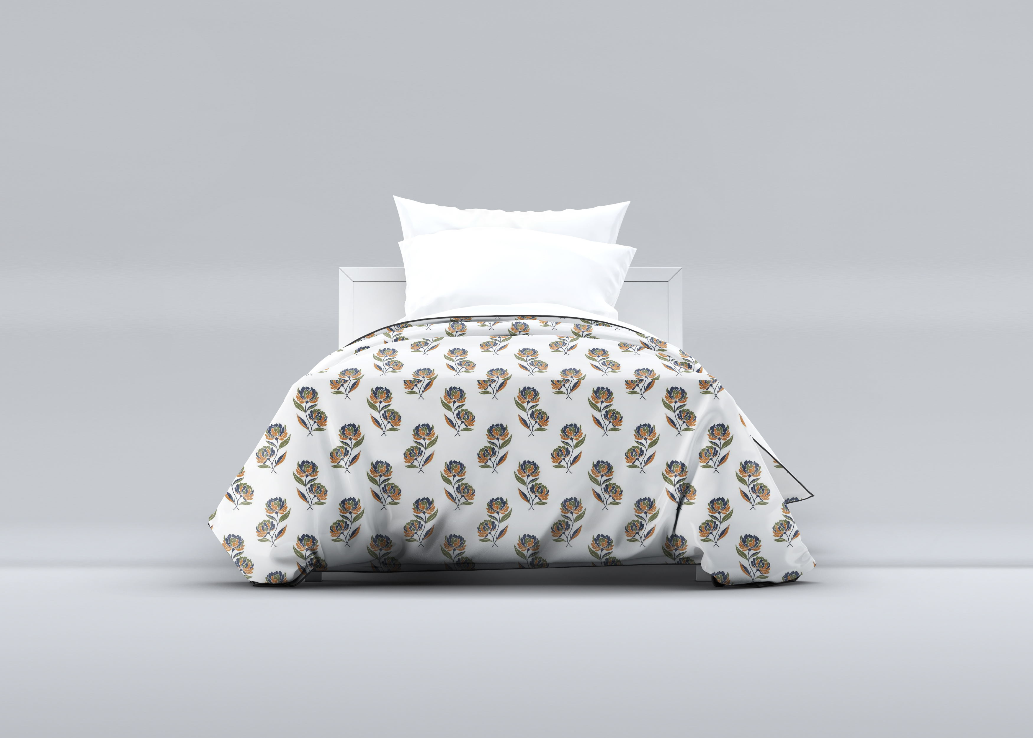 Abstract Floral Bloom