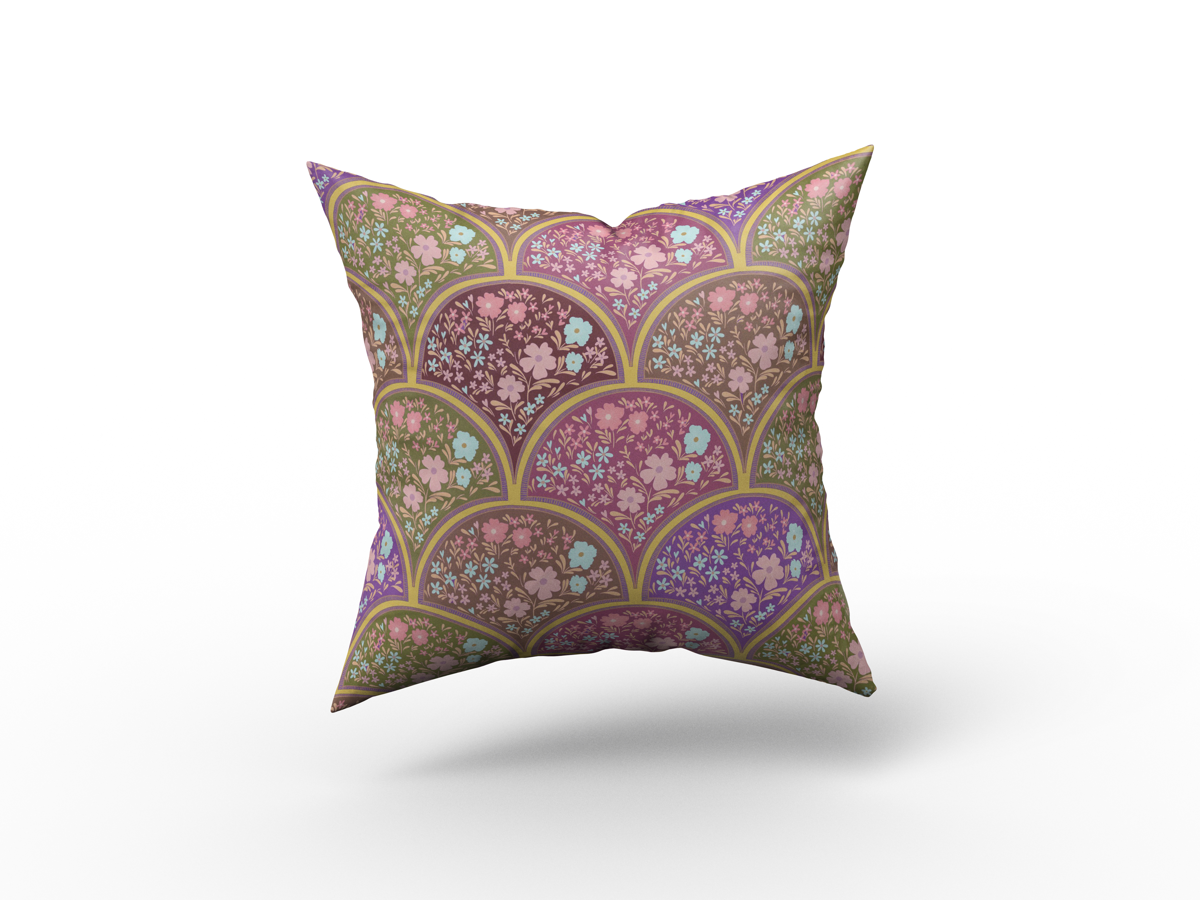 floral-fan-medallion by fabzure